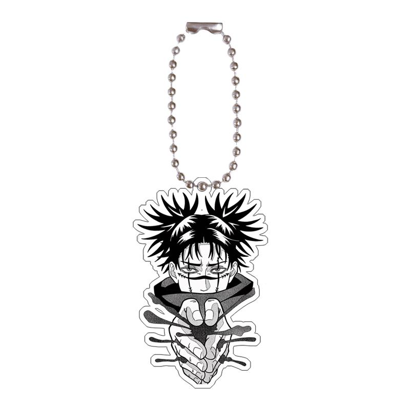 Jujutsu Kaisen Fushiguro MegumiSelf-Made Cartoon Acrylic Key Chain Backpack Accessories Pendant Anime Classics Collection Toy
Jujutsu Kaisen Fushiguro MegumiSelf-Made Cartoon Acrylic Key Chain Backpack Accessories Pendant Anime Classics Collection Toy