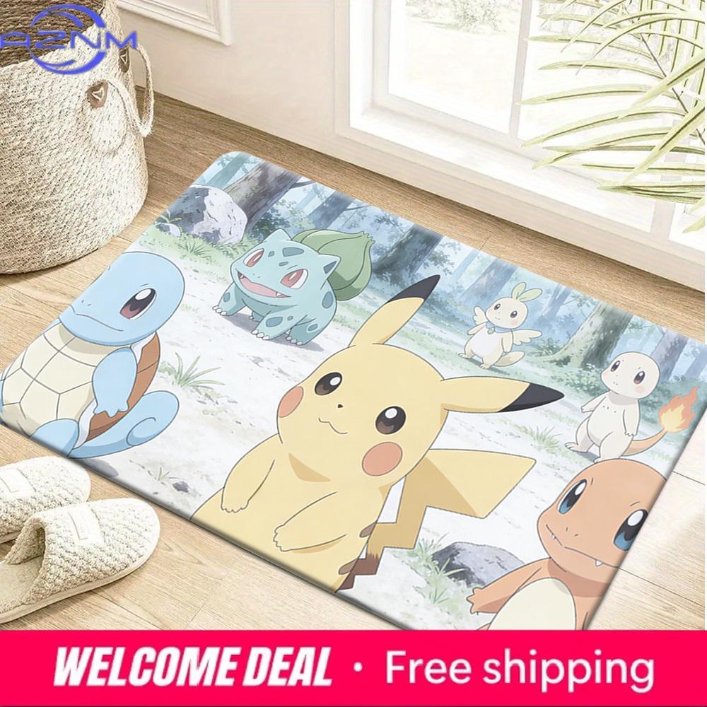 Pokemon Pikachu and Starters Print Non-slip Doormat, Soft Absorbent Floor Rug for Home Decor 40cm x 60cm
Pokemon Pikachu and Starters Print Non-slip Doormat, Soft Absorbent Floor Rug for Home Decor 40cm x 60cm