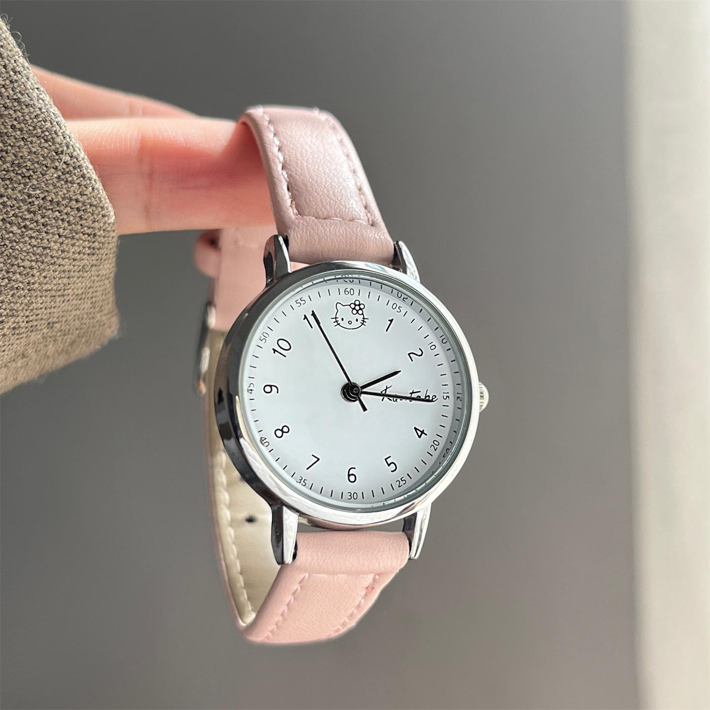 Koutake Simple Mori Girl Heart Wind Watch Cute Cartoon Cat High Value Women S Watch
Koutake Simple Mori Girl Heart Wind Watch Cute Cartoon Cat High Value Women S Watch