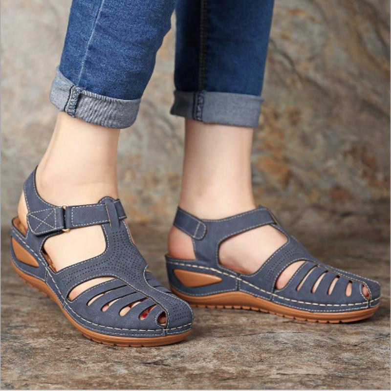 fashion Hot Summer Women Wedge Sandals Premium Orthopedic Open Toe Sandals Vintage Anti-slip Leather Casual Female Platform Retro Shoes
fashion Hot Summer Women Wedge Sandals Premium Orthopedic Open Toe Sandals Vintage Anti-slip Leather Casual Female Platform Retro Shoes