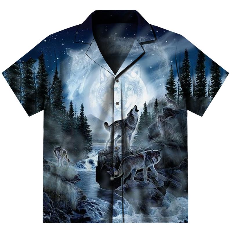 Мужские рубашки Harajuku, футболка с 3D принтом волка, короткий/длинный рукав, отложной воротник и пуговицы, топы большого размера, одежда в стиле панк, мужской кардиган S
Мужские рубашки Harajuku, футболка с 3D принтом волка, короткий/длинный рукав, отложной воротник и пуговицы, топы большого размера, одежда в стиле панк, мужской кардиган S