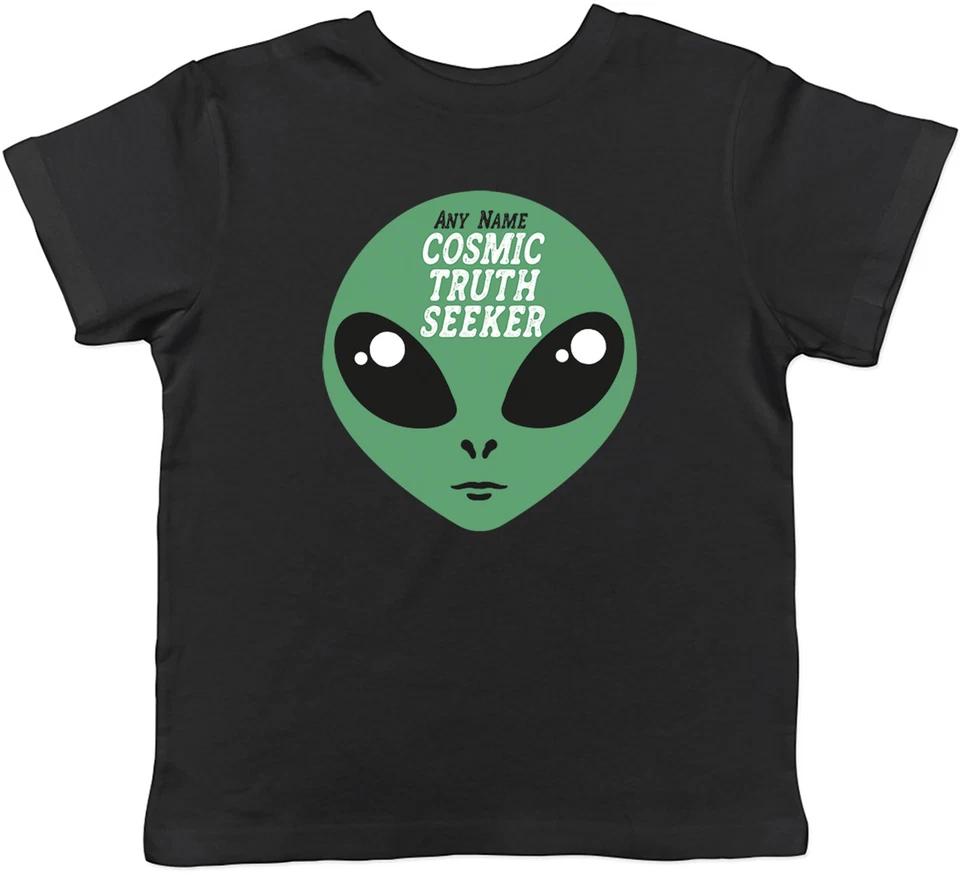 Personalised Funny Cosmic Truth Seeker Aliens Kids T-Shirt Boys Girls Gift 100
Personalised Funny Cosmic Truth Seeker Aliens Kids T-Shirt Boys Girls Gift 100