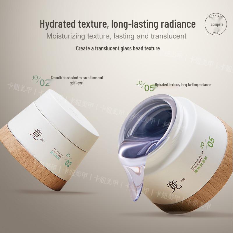 JING Three-in-One Nail Gel: Builder, Top Coat, Base Coat for Rhinestones, No-Wipe Shaping.
JING Three-in-One Nail Gel: Builder, Top Coat, Base Coat for Rhinestones, No-Wipe Shaping.