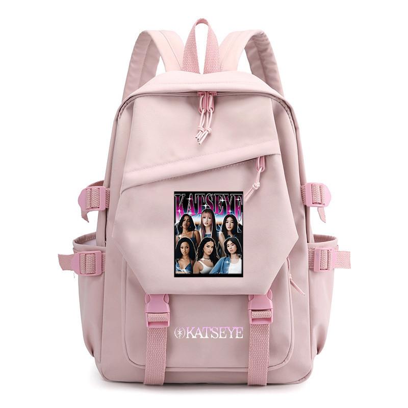 KATSEYE Group Printed Backpack Student School Book Waterproof Canvas Nylon Bag
KATSEYE Group Printed Backpack Student School Book Waterproof Canvas Nylon Bag