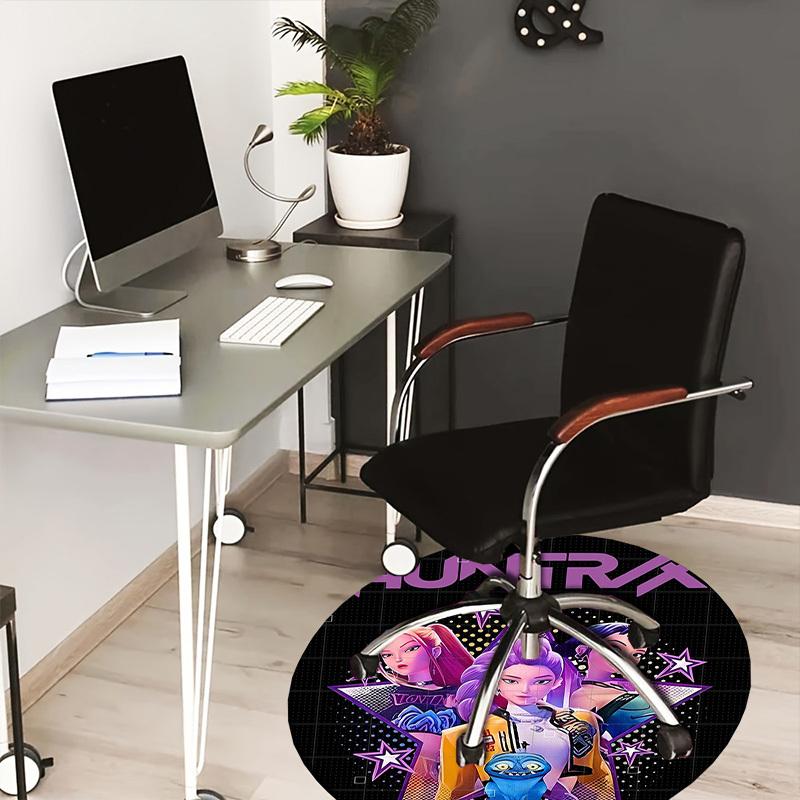 1pc HUNTRIXCyberpunk Fashion Stars Round carpet, Made of Polyester,Perfect for Decorating Office Chairs, Living Rooms,Vibrant Decorative Rug 80cm
1pc HUNTRIXCyberpunk Fashion Stars Round carpet, Made of Polyester,Perfect for Decorating Office Chairs, Living Rooms,Vibrant Decorative Rug 80cm
