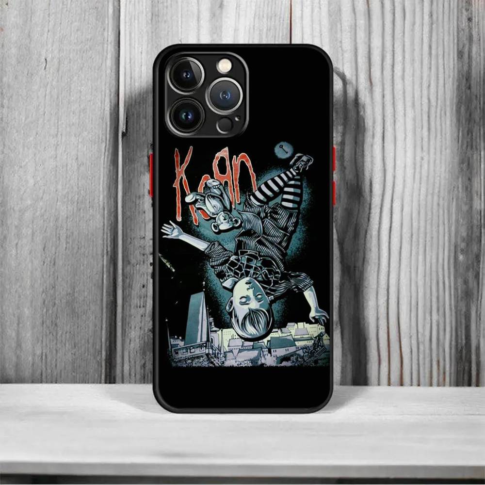 K-Korn Rock Band Matte Shockproof Phone Case For iPhone X XS 15 14 11 12 13 pro MAX 16mini Translucent iPhone 14 plus
K-Korn Rock Band Matte Shockproof Phone Case For iPhone X XS 15 14 11 12 13 pro MAX 16mini Translucent iPhone 14 plus