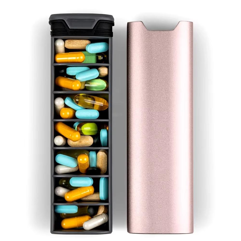 Week Mark 7 Day Weekly Pill Organizer 7-Grid Daily Pill Box Fish Oil & Supplements серый
Week Mark 7 Day Weekly Pill Organizer 7-Grid Daily Pill Box Fish Oil & Supplements серый