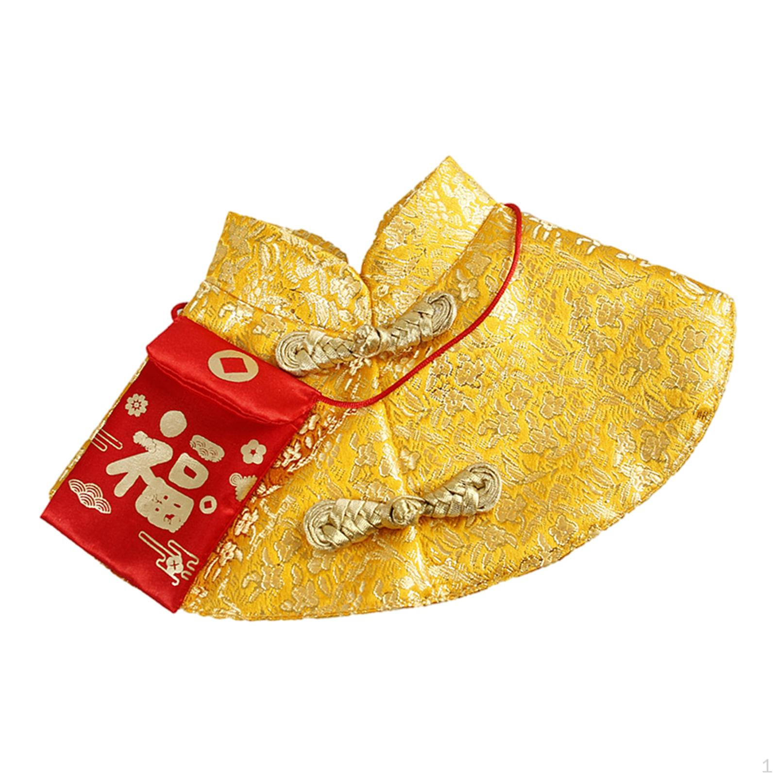Year Clothes Cloak Costume Tang Suit Cape Cosplay Party Bowknot Tie yellow XS
Year Clothes Cloak Costume Tang Suit Cape Cosplay Party Bowknot Tie yellow XS