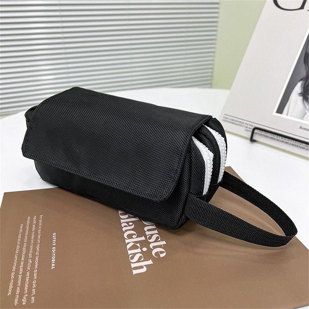 Solid Color Black Pencil Case High Capacity Pencil Pouch Office School Supply чёрный
Solid Color Black Pencil Case High Capacity Pencil Pouch Office School Supply чёрный