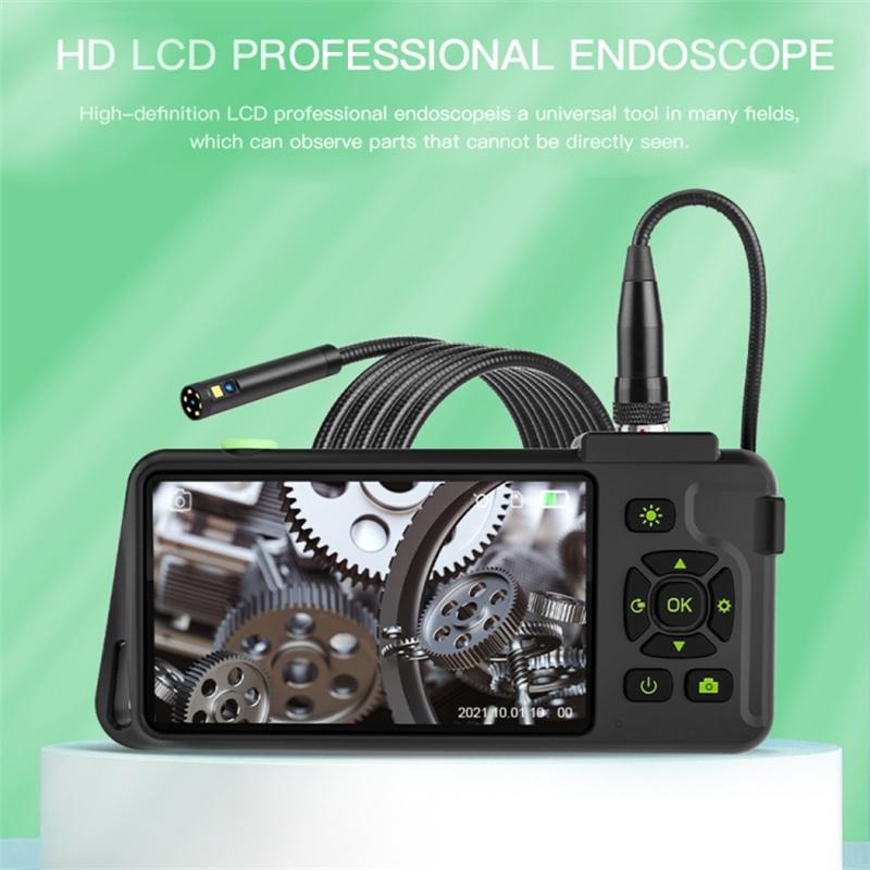 T22 Dual Lens Industrial Endoscope with 4pcs Light 3.5m 4.5 inch 5.5mm 1080P IP67 Waterproof Digital Borescope Type A
T22 Dual Lens Industrial Endoscope with 4pcs Light 3.5m 4.5 inch 5.5mm 1080P IP67 Waterproof Digital Borescope Type A