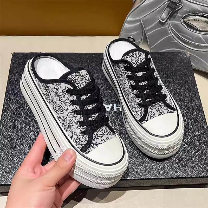 thick-soled half-slippers women s summer versatile muffin canvas shoes casual board shoes women 35
thick-soled half-slippers women s summer versatile muffin canvas shoes casual board shoes women 35