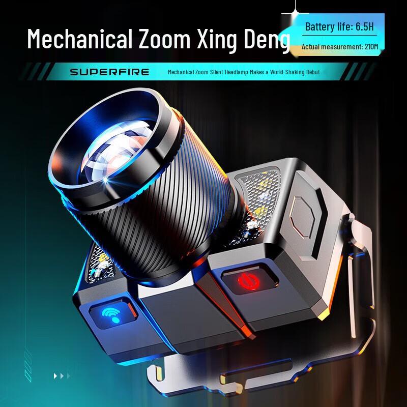 SupFire Rechargeable Induction Zoom Headlamp HL25
SupFire Rechargeable Induction Zoom Headlamp HL25