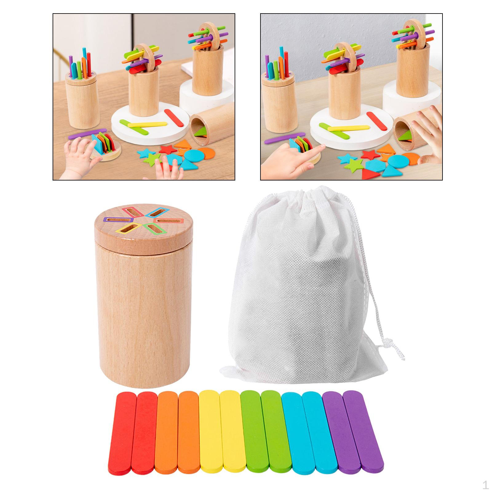 Игрушка-палочка Монтессори для развития мелкой моторики, познавательная, с сумкой для хранения, обучающая, для сопоставления цветов Set A
Игрушка-палочка Монтессори для развития мелкой моторики, познавательная, с сумкой для хранения, обучающая, для сопоставления цветов Set A