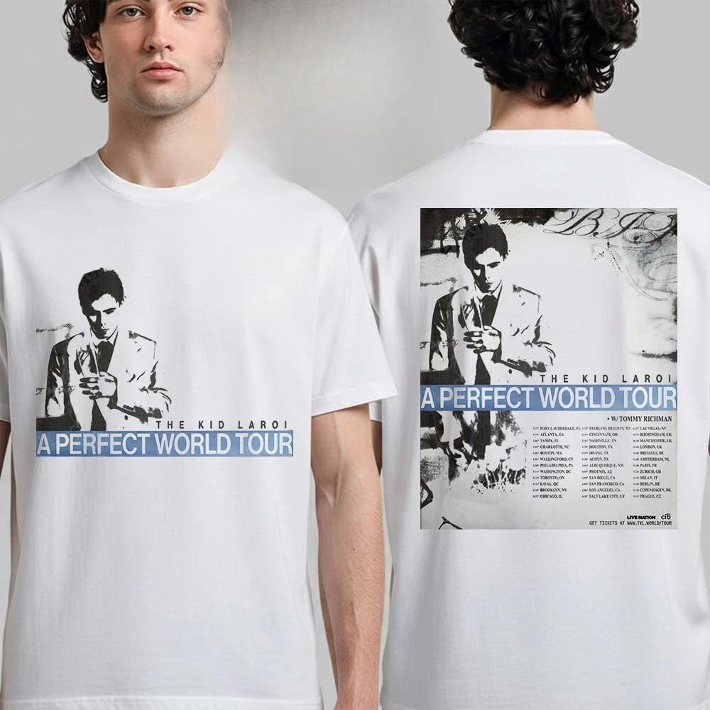 Kid Laroi 2026 Perfect World Tour Concert Schedule Doublesided Tshirt Pure Cotton Couple Clothing AllSeason Streetwear Shirt 4XL
Kid Laroi 2026 Perfect World Tour Concert Schedule Doublesided Tshirt Pure Cotton Couple Clothing AllSeason Streetwear Shirt 4XL