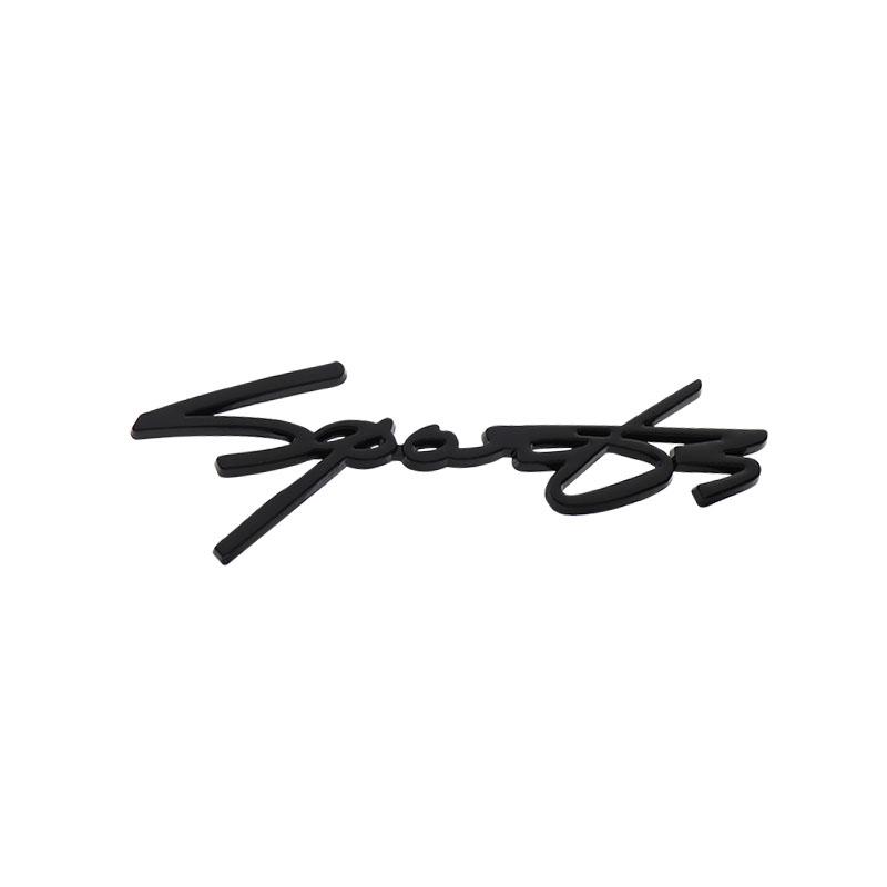 3D Premium Racing Sports Word Letter Logo for car Hood Fender trunk Tail Rear Bonnet Nameplate Decal Emblem Badge Sticker black
3D Premium Racing Sports Word Letter Logo for car Hood Fender trunk Tail Rear Bonnet Nameplate Decal Emblem Badge Sticker black