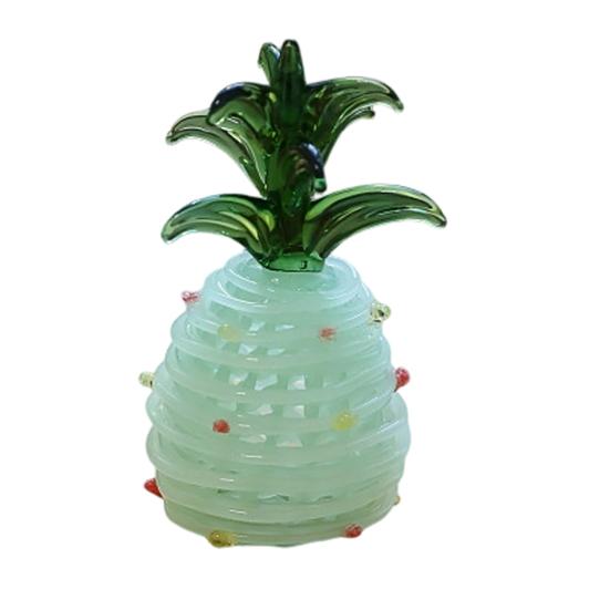 Yousheng Hand Blown Glass Pineapple Figurine Collectible Mini Fruit Ornaments Faux Crystal Pineapple Sculpture for Crafts Home Kitchen Decor F
Yousheng Hand Blown Glass Pineapple Figurine Collectible Mini Fruit Ornaments Faux Crystal Pineapple Sculpture for Crafts Home Kitchen Decor F