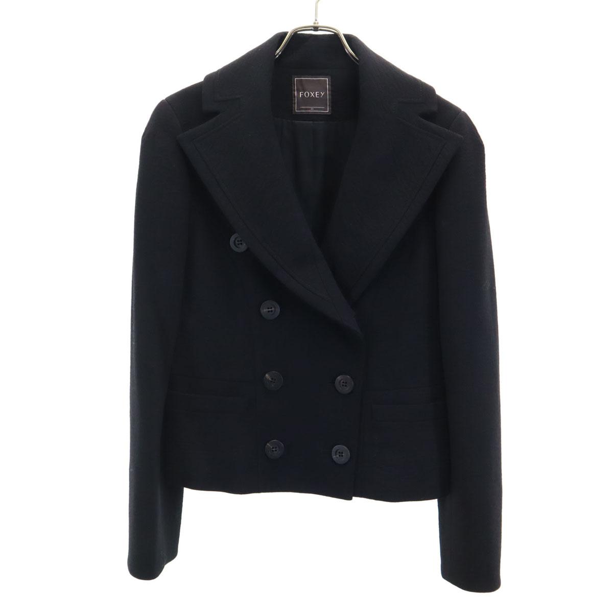 FOXEY сделано в Японии двубортный пиджак 42 черный Женский Б/У
FOXEY сделано в Японии двубортный пиджак 42 черный Женский Б/У