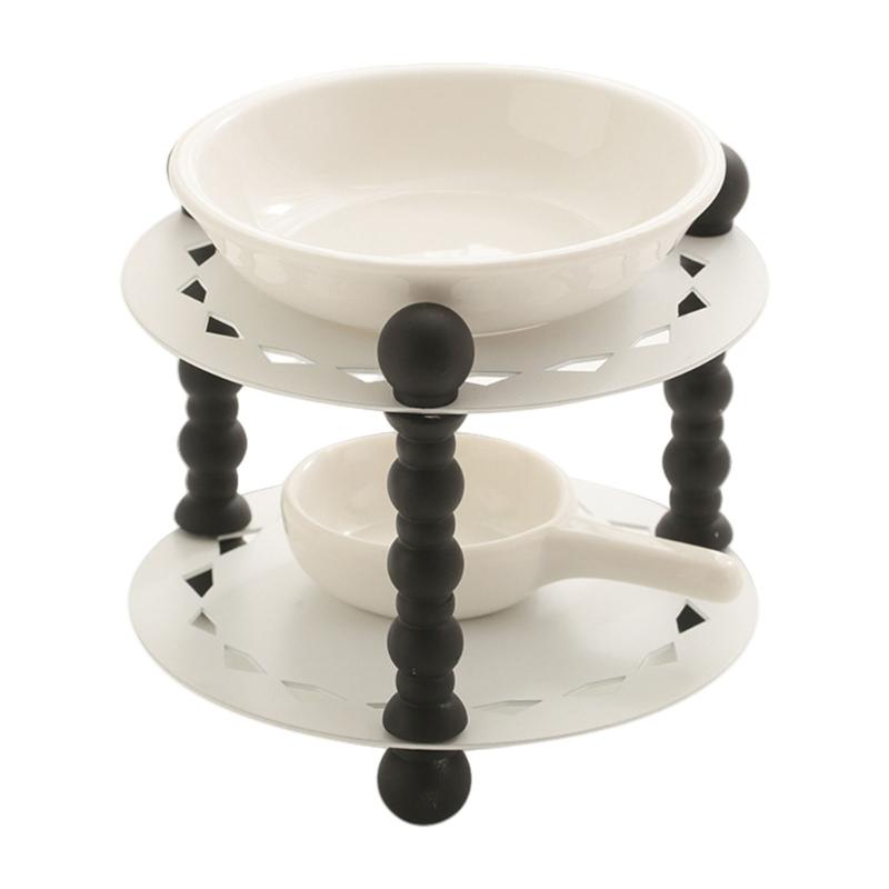 Ceramics Fragrances Essential Oil Burners with Tealight Candle Spoon Aromatherapies Lamp for Home Decors and Relaxation 1 білий
Ceramics Fragrances Essential Oil Burners with Tealight Candle Spoon Aromatherapies Lamp for Home Decors and Relaxation 1 білий