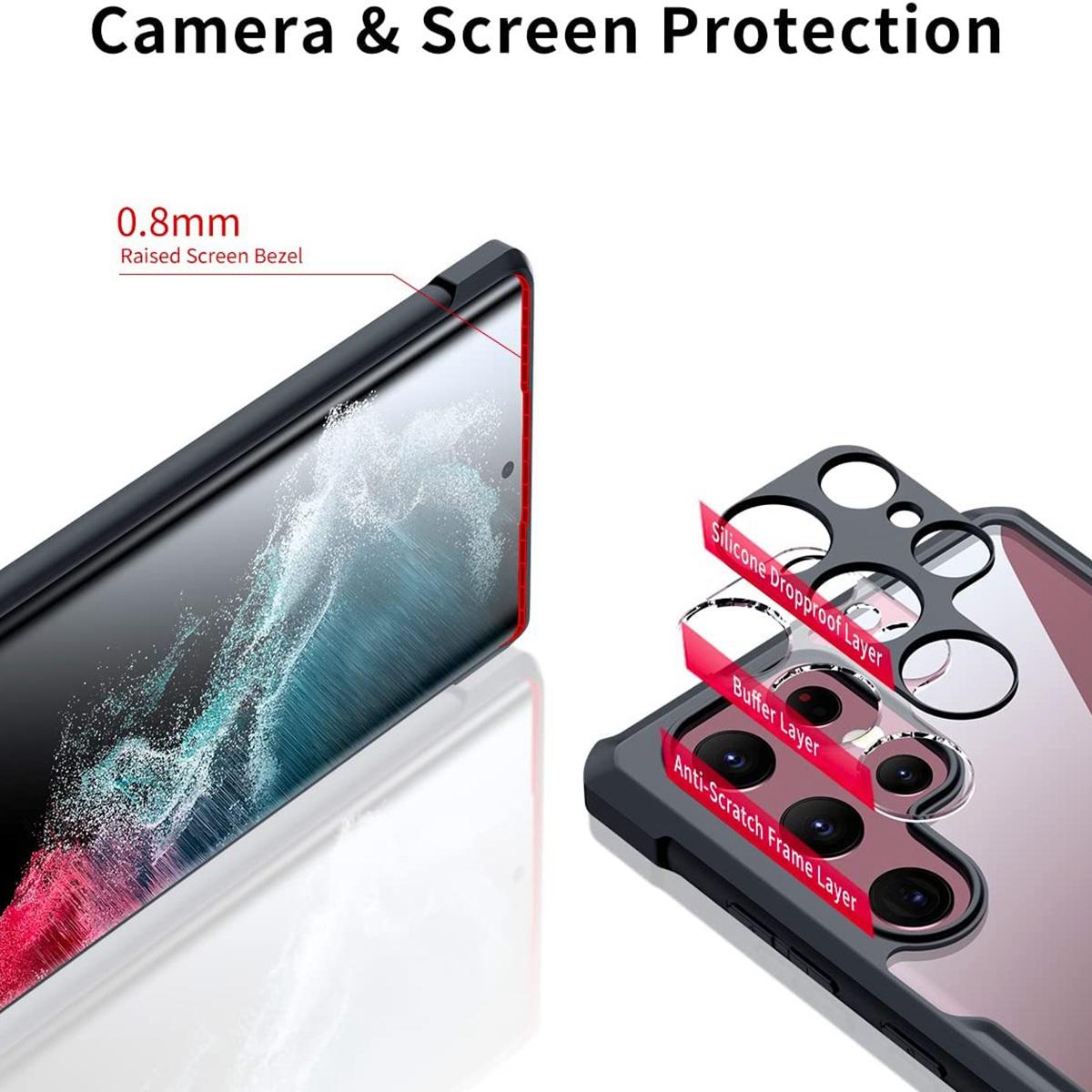 XUNDD for Samsung Galaxy S21 Ultra 5G Airbag Anti-drop Phone Case Acrylic Back+TPU Bumper Frame Precise Cutouts Phone Shell A
XUNDD for Samsung Galaxy S21 Ultra 5G Airbag Anti-drop Phone Case Acrylic Back+TPU Bumper Frame Precise Cutouts Phone Shell A