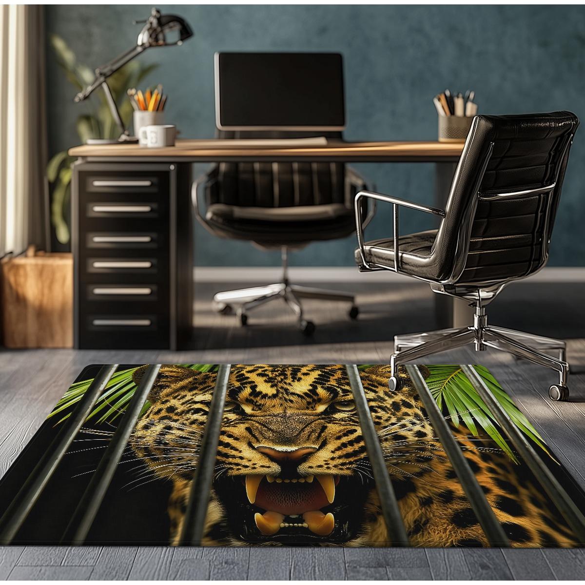 Leopard face behind bars crystal velvet rug wild animal print bedroom carpet jungle theme home decor unique design floor mat 60x90cm
Leopard face behind bars crystal velvet rug wild animal print bedroom carpet jungle theme home decor unique design floor mat 60x90cm