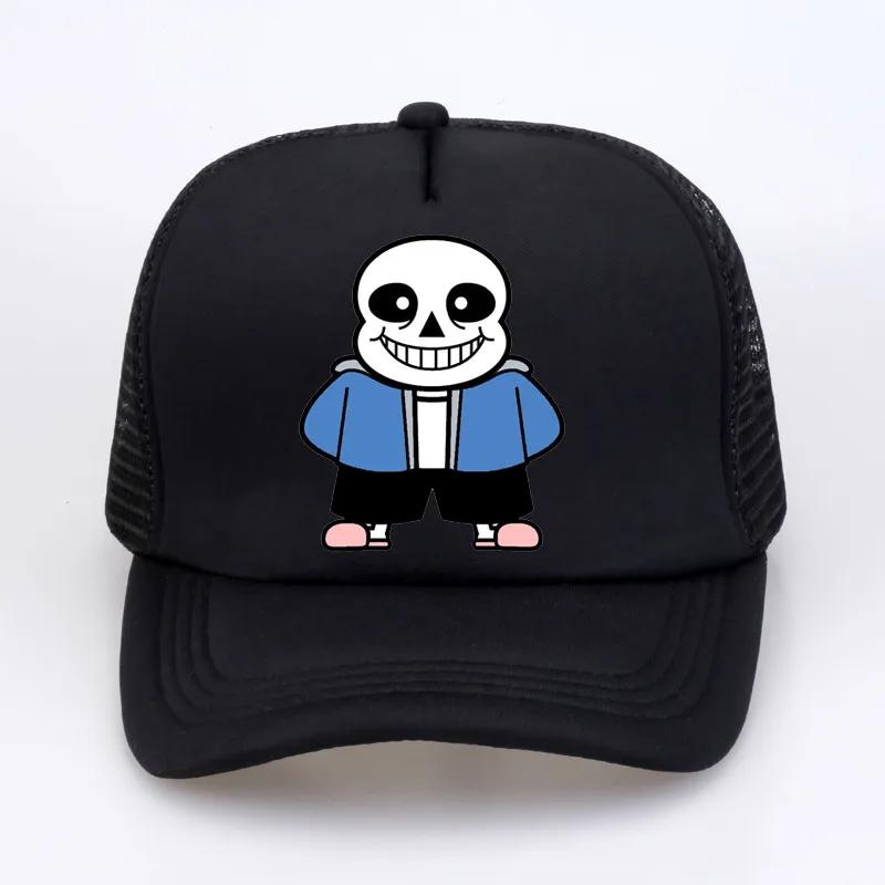 Game Undertale Baseball Caps Skull Brother Print adjustable hat Summer Mesh sun caps fashion Unisex Women snapback hats
Game Undertale Baseball Caps Skull Brother Print adjustable hat Summer Mesh sun caps fashion Unisex Women snapback hats