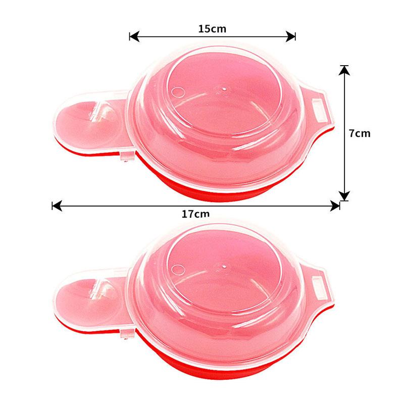 Удобная яйцеварка для микроволновой печи - красная и прозрачная, подходит для домашней и ресторанной кухни. 2pcs красный
Удобная яйцеварка для микроволновой печи - красная и прозрачная, подходит для домашней и ресторанной кухни. 2pcs красный