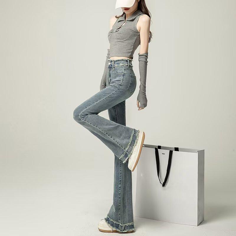 Women s 2025 High-Waisted Micro-Flare Jeans - New Spring & Autumn Petite Slimming Horseshoe Style XS: Height 155-165CM (65-75 lbs)
Women s 2025 High-Waisted Micro-Flare Jeans - New Spring & Autumn Petite Slimming Horseshoe Style XS: Height 155-165CM (65-75 lbs)