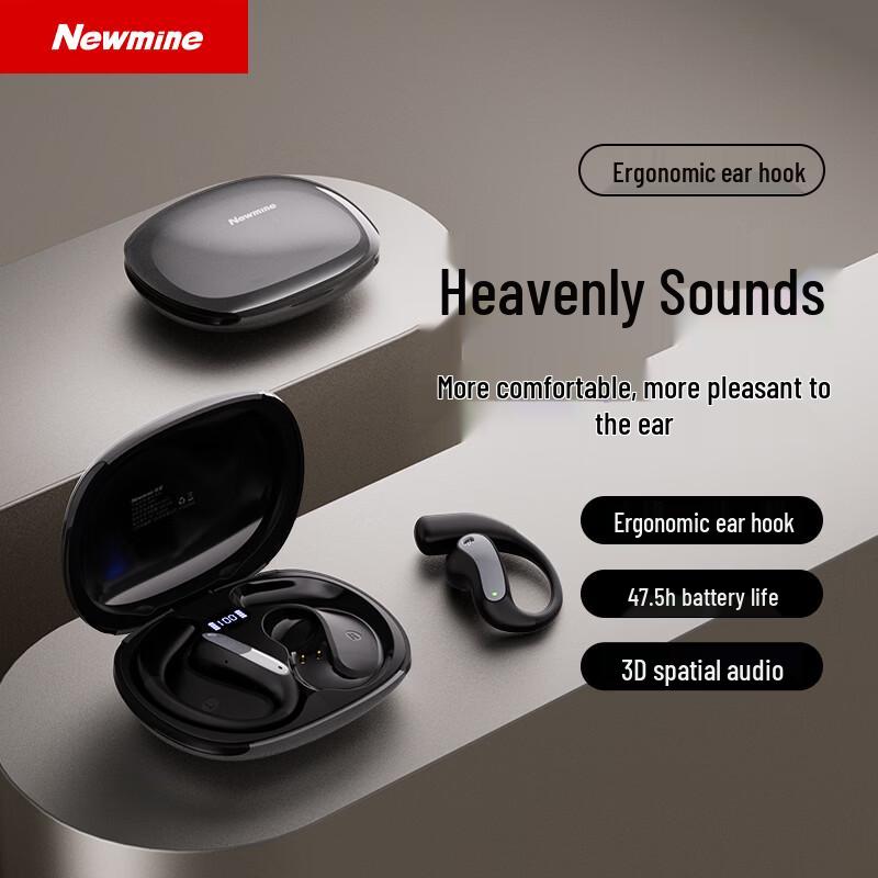 Newman JM37 Open-Ear Bone Conduction Bluetooth Sports Headset
Newman JM37 Open-Ear Bone Conduction Bluetooth Sports Headset