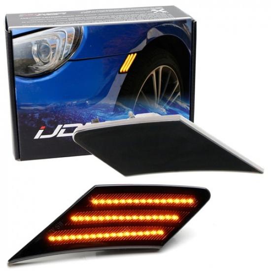 Smoked Lens Amber Full LED Front Side Marker Lights For Scion FR-S 86 Subaru BRZ
Smoked Lens Amber Full LED Front Side Marker Lights For Scion FR-S 86 Subaru BRZ