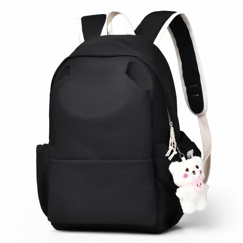 Casual backpack for men and women,multifunctional backpack, with cute bear pendant, suitable for school, travel and commuting чёрный
Casual backpack for men and women,multifunctional backpack, with cute bear pendant, suitable for school, travel and commuting чёрный