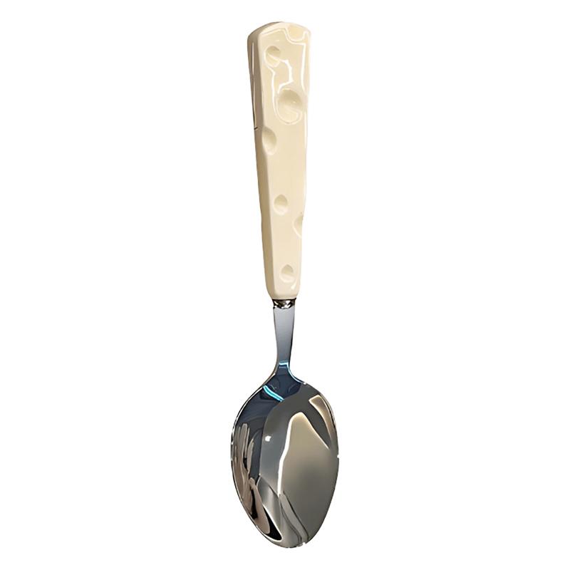 1PC Stainless Steel Tableware Knife Fork Spoon Available Ceramic Cheese Shaped Handle Cute Serving Set Home Kitchen Supplies ZYF
1PC Stainless Steel Tableware Knife Fork Spoon Available Ceramic Cheese Shaped Handle Cute Serving Set Home Kitchen Supplies ZYF