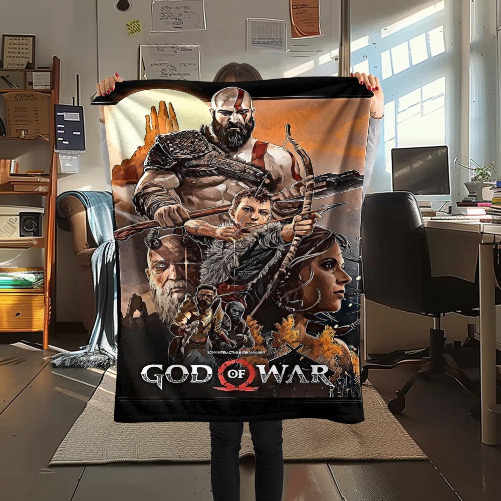 1Pc God of War Print Flannel Blanket, High quality Comfortable for All Seasons, Home Decor, Warmth and Comfort, Perfect for Christmas Gifts 80cm x 120cm
1Pc God of War Print Flannel Blanket, High quality Comfortable for All Seasons, Home Decor, Warmth and Comfort, Perfect for Christmas Gifts 80cm x 120cm