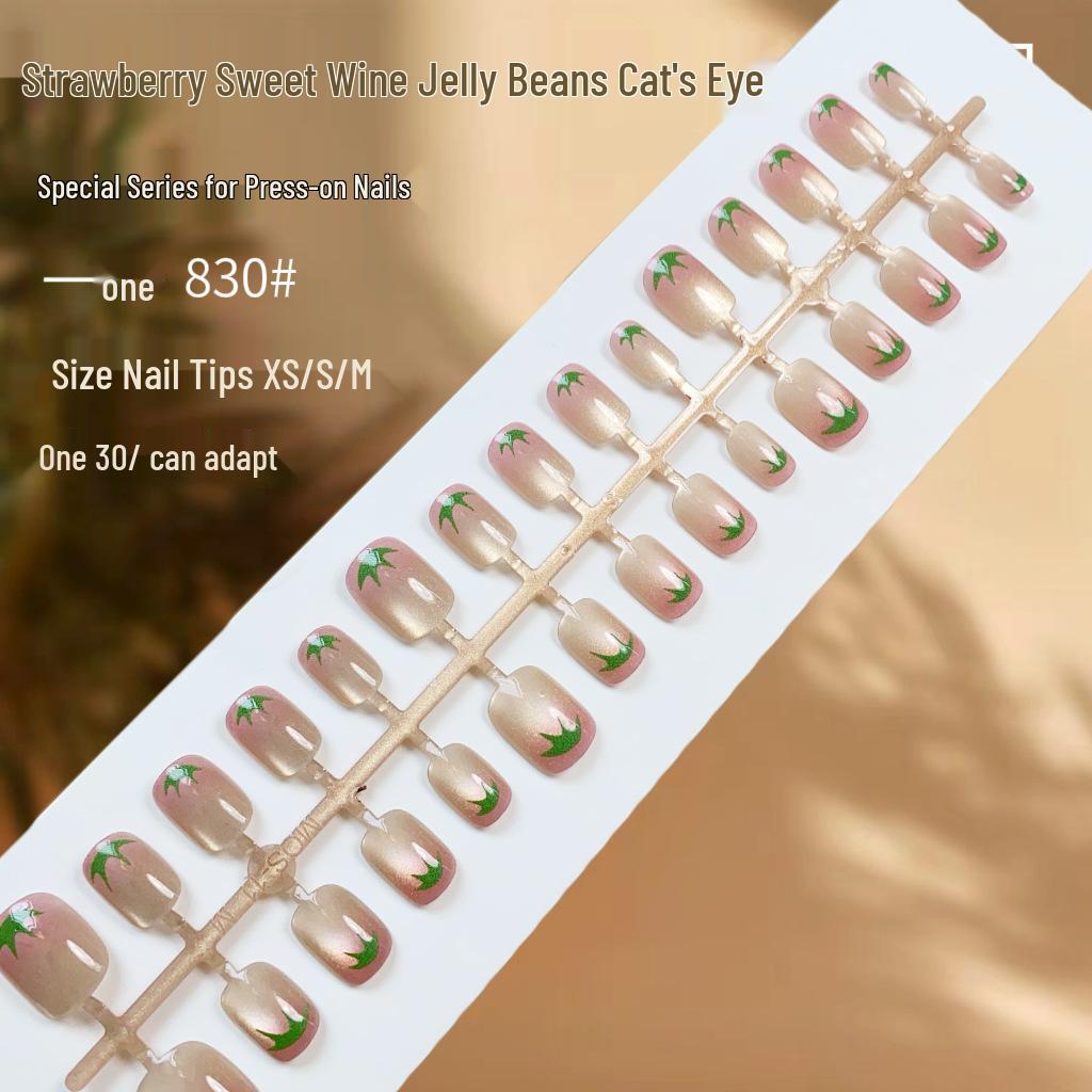 Весенний Клубничный Кошачий Глаз Нейл-арт - Готовый к Носке Набор Накладных Ногтей
Весенний Клубничный Кошачий Глаз Нейл-арт - Готовый к Носке Набор Накладных Ногтей