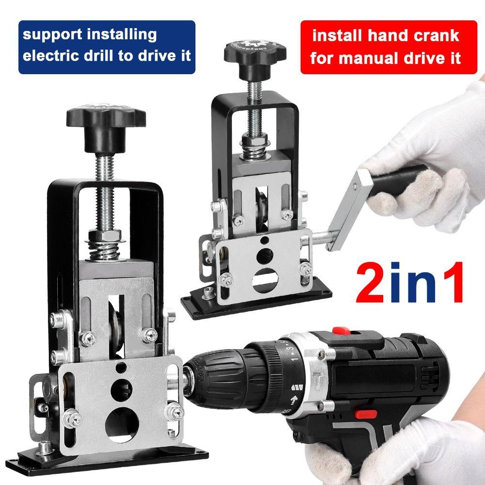 with Hand Crank Portable Wire Stripper 1-25mm Scrap Wire Peeler Stripper Wire чорний
with Hand Crank Portable Wire Stripper 1-25mm Scrap Wire Peeler Stripper Wire чорний