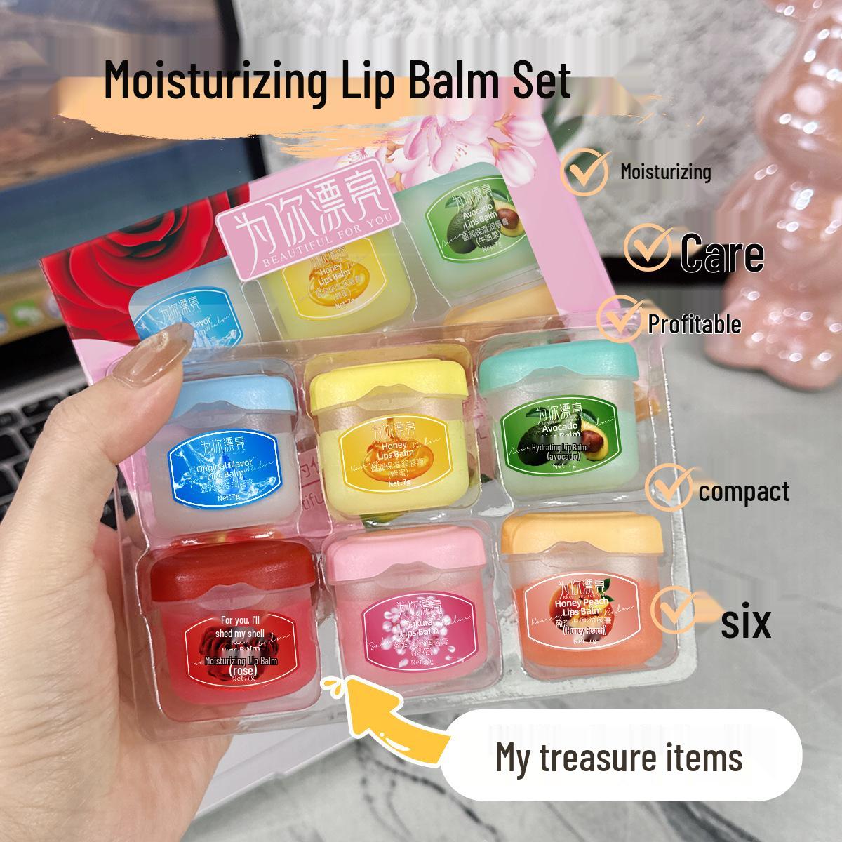 Hydrating Lip Care Set: Balm, Mask, Oil, Gloss for Men & Women - Reduces Lip Lines and Nourishes Lips
Hydrating Lip Care Set: Balm, Mask, Oil, Gloss for Men & Women - Reduces Lip Lines and Nourishes Lips