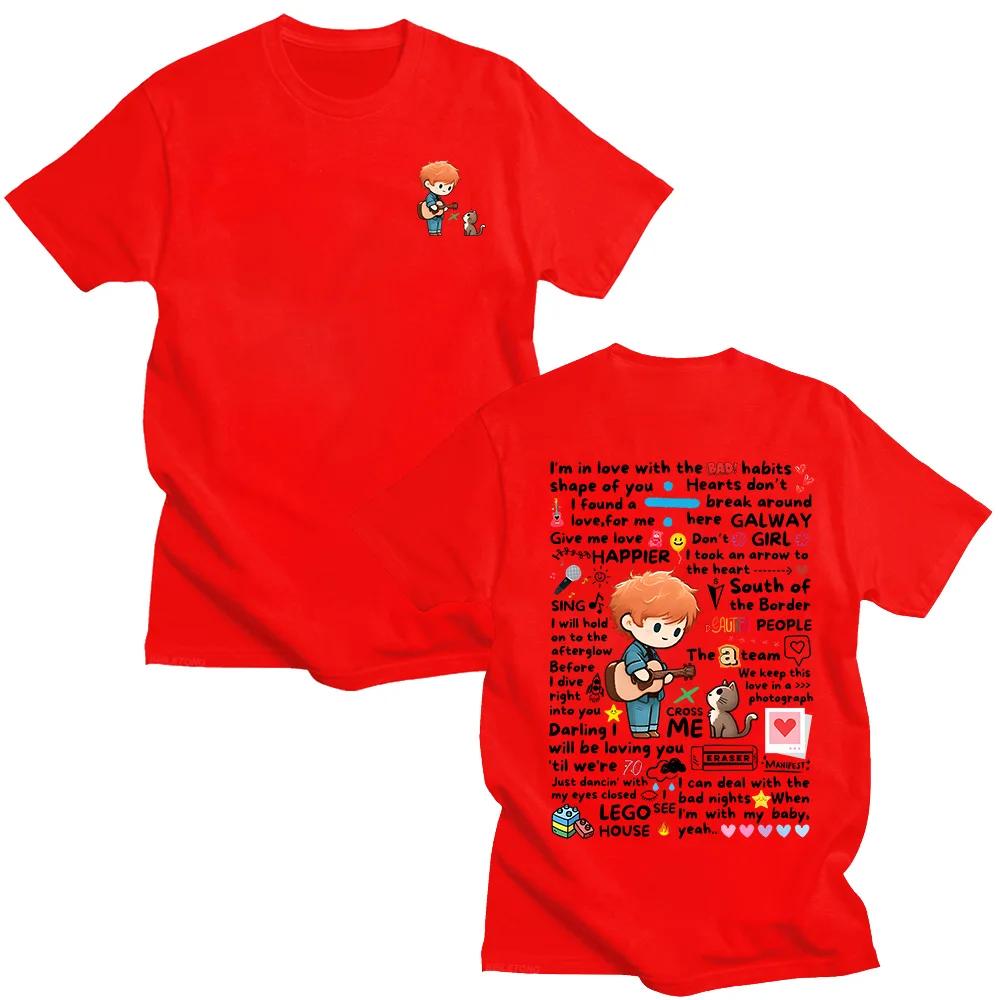 Ed Sheeran Graffiti Pattern Tshirt New Fashionable Casual Women Unisex Clothes Y2k Tshirts Fashion Loose Streetwear Top Tee 4XL
Ed Sheeran Graffiti Pattern Tshirt New Fashionable Casual Women Unisex Clothes Y2k Tshirts Fashion Loose Streetwear Top Tee 4XL