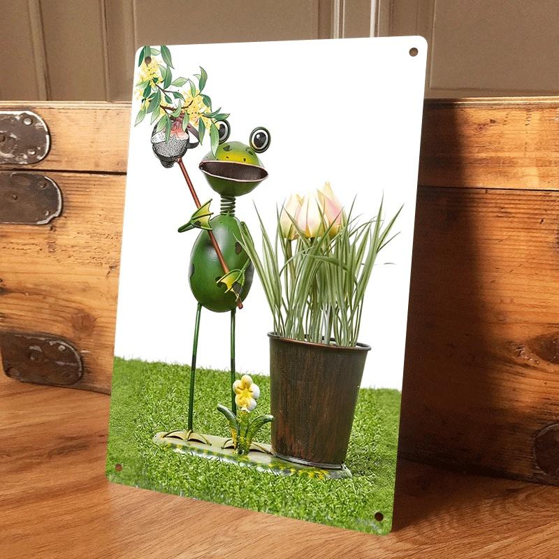 1 piece Creative Frog Iron Art Garden Decoration Tin Painting Plaque, Courtyard Outdoor Wall Art Hanging Home Decoration Metal W (as the picture,20x30cm)
1 piece Creative Frog Iron Art Garden Decoration Tin Painting Plaque, Courtyard Outdoor Wall Art Hanging Home Decoration Metal W (as the picture,20x30cm)