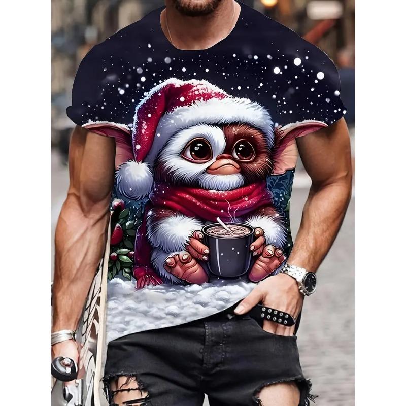 Round Neck 3D Printed Men s T-shirt Casual Summer Super Lightweight Trendy and Versatile Easy To Control Cartoon Pattern T-shirt XS
Round Neck 3D Printed Men s T-shirt Casual Summer Super Lightweight Trendy and Versatile Easy To Control Cartoon Pattern T-shirt XS