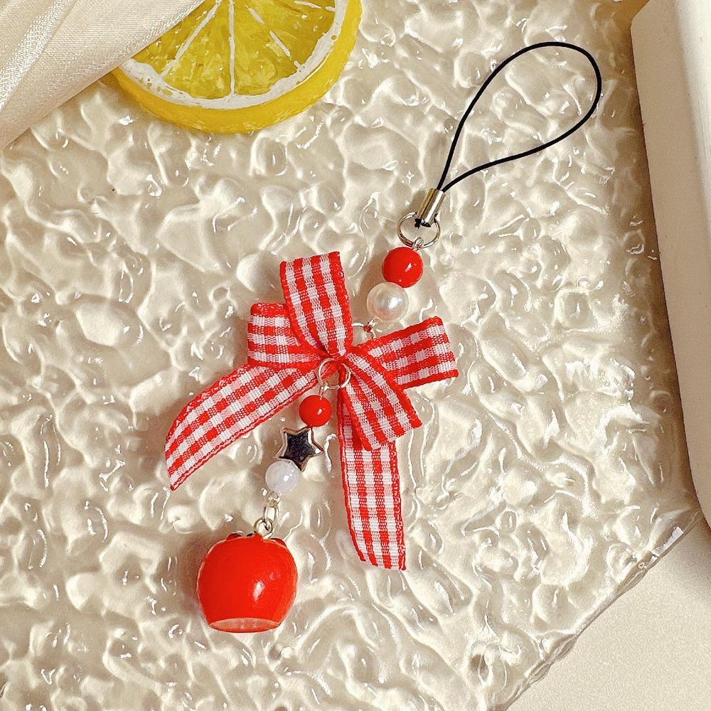 Ribbon Tomato Fringe Phone Lanyard Sweet Red Bowknot Phone Chain Key Chain Pendant Mobile Phone
Ribbon Tomato Fringe Phone Lanyard Sweet Red Bowknot Phone Chain Key Chain Pendant Mobile Phone