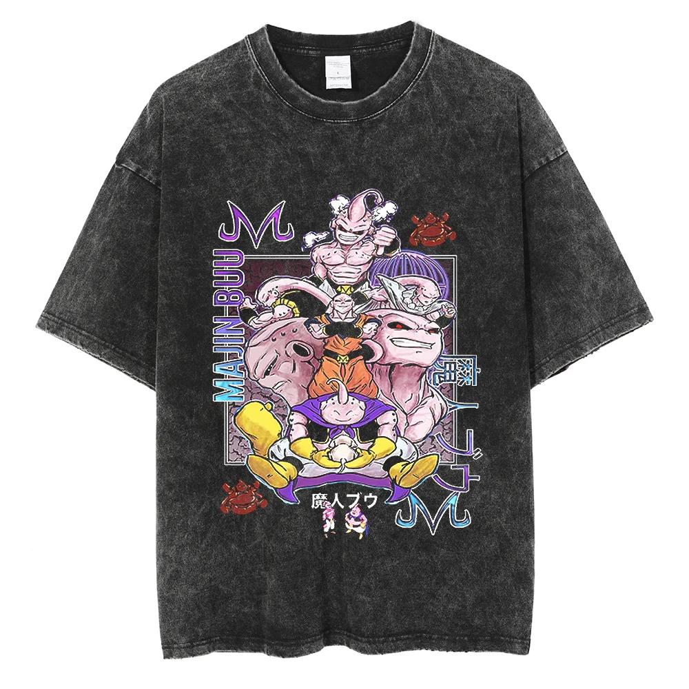 New Dragon Ball Majin Goku Quality TShirt Men and Women Cotton Vintage Washed Print Retro Streetwear Sports Fitness Tops M
New Dragon Ball Majin Goku Quality TShirt Men and Women Cotton Vintage Washed Print Retro Streetwear Sports Fitness Tops M