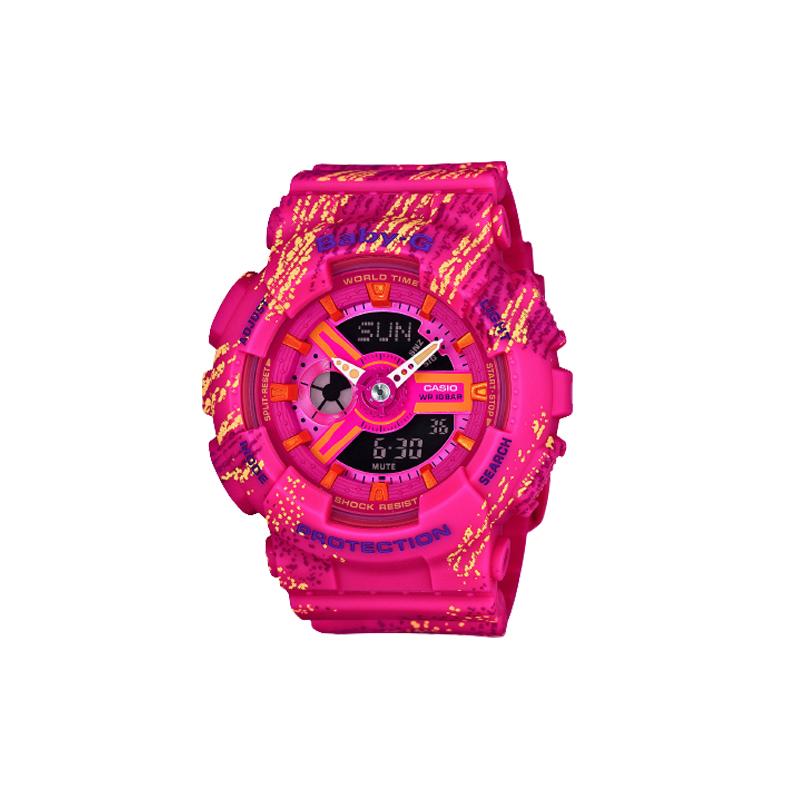 Casio BABY-G Theme Series Fashion Trendy Street Cool Sense Advanced Classic Pointer Dual Display Shockproof Sport Waterproof Quartz BA-110TX-4A розовый
Casio BABY-G Theme Series Fashion Trendy Street Cool Sense Advanced Classic Pointer Dual Display Shockproof Sport Waterproof Quartz BA-110TX-4A розовый