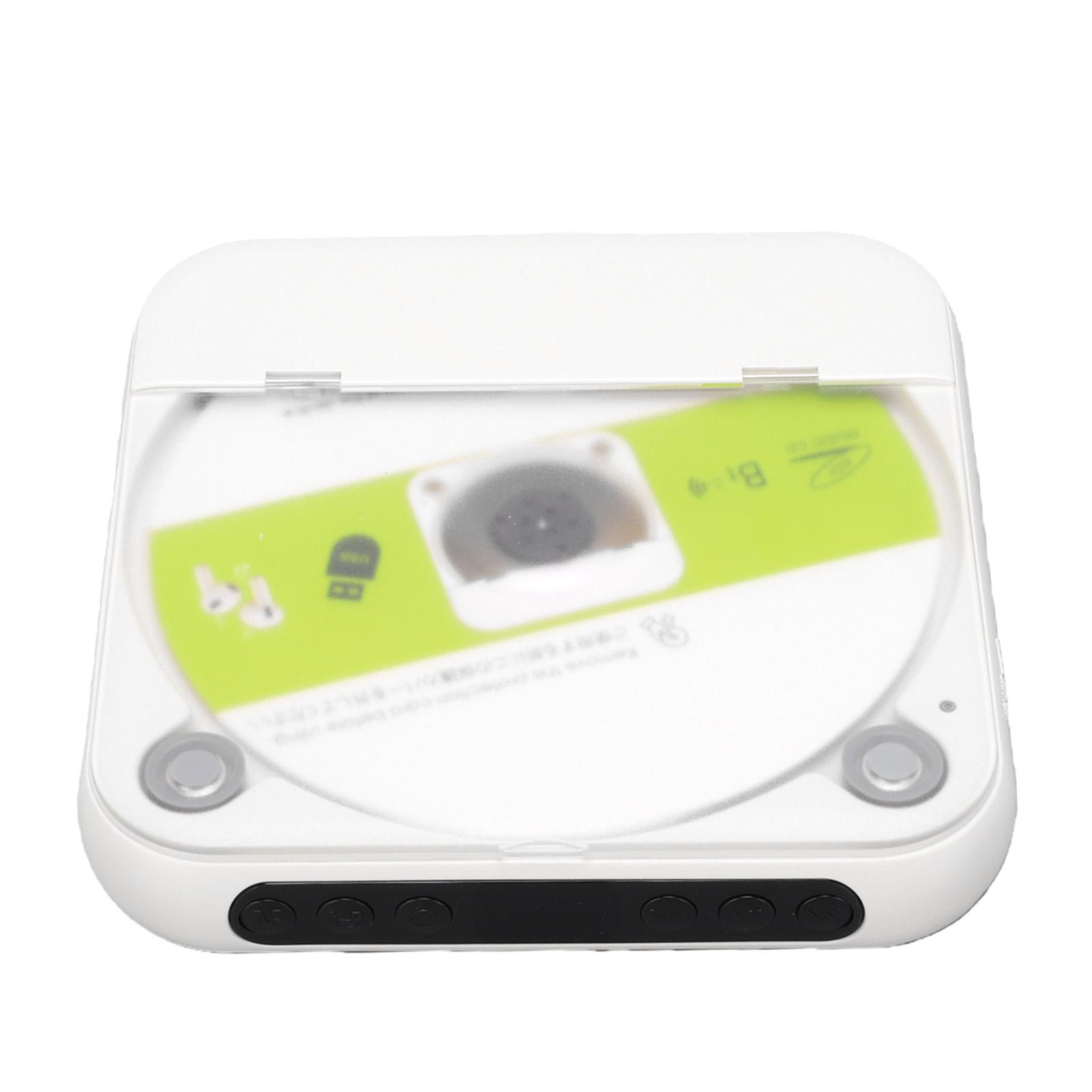 Portable CD Player High Fidelity Sound Bluetooth Car CD Player with 3.5mm AUX Port FM Radio
Portable CD Player High Fidelity Sound Bluetooth Car CD Player with 3.5mm AUX Port FM Radio