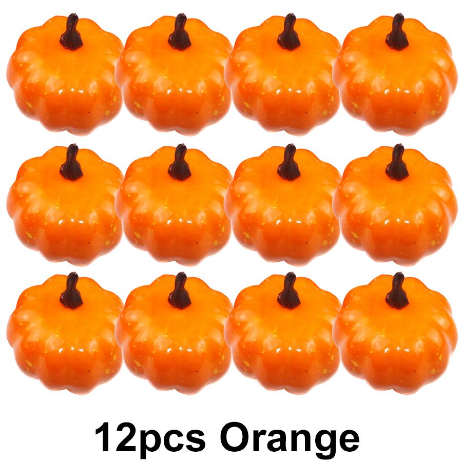 12pcs 5.5cm Simulated Mini Pumpkin Ornaments Halloween Styles Desktop Decoration Creative DIY Painting Pumpkin Photography Props
12pcs 5.5cm Simulated Mini Pumpkin Ornaments Halloween Styles Desktop Decoration Creative DIY Painting Pumpkin Photography Props
