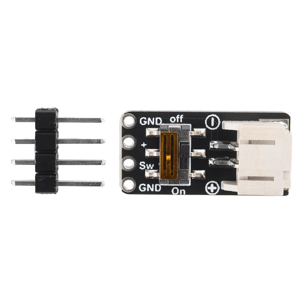 Switched JST-PH 2pin Connector SMT Right Angle Breakout Board Power Module + Pin row Adapt to 1-core Lithium Battery/AAA Battery
Switched JST-PH 2pin Connector SMT Right Angle Breakout Board Power Module + Pin row Adapt to 1-core Lithium Battery/AAA Battery