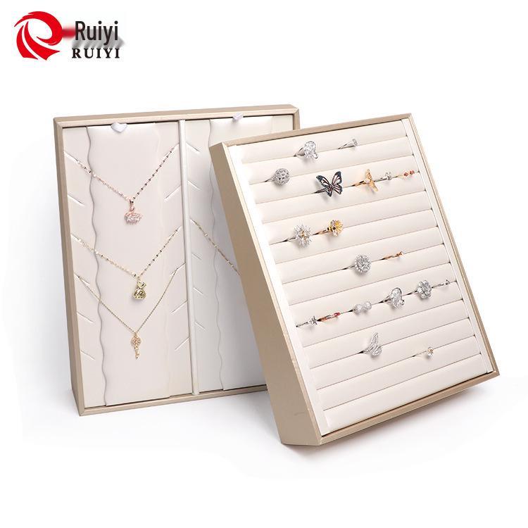 Luxury Leather Vertical Jewelry Display Stand for Rings, Earrings, Necklaces, and Pendants 30x25x6.5 cm
Luxury Leather Vertical Jewelry Display Stand for Rings, Earrings, Necklaces, and Pendants 30x25x6.5 cm