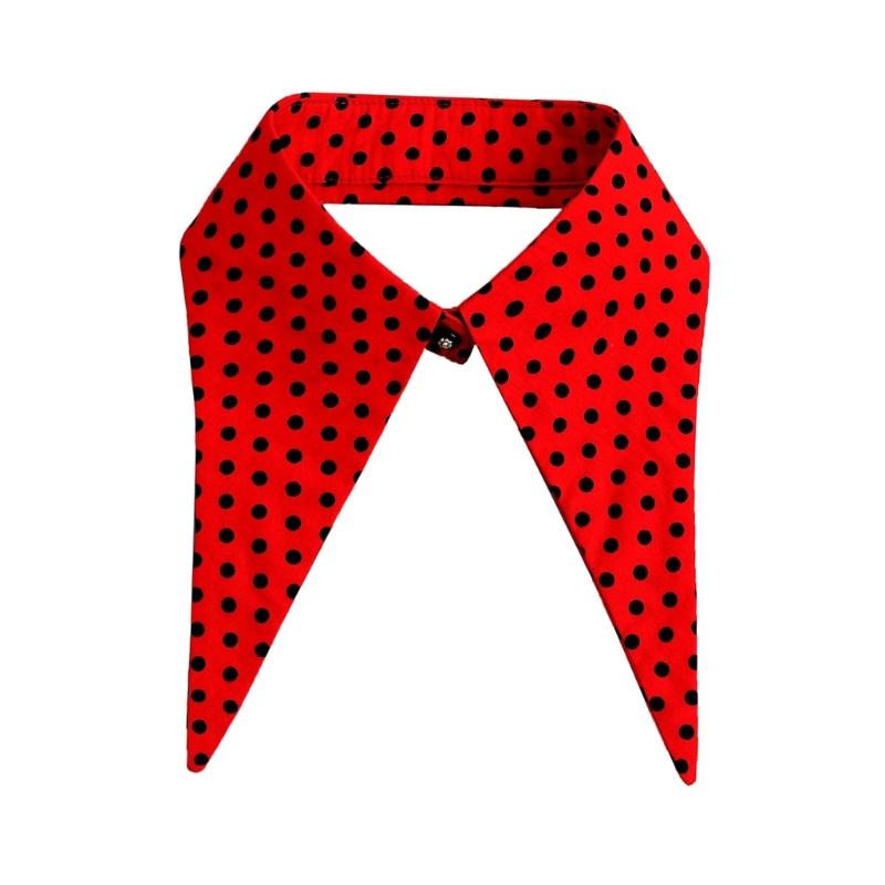 Fashion Half Shirt Dotted False Collar Lapel Faux Collar Shirt Blouse Collar Dress Decorative Collar Shawl for Sweater 1
Fashion Half Shirt Dotted False Collar Lapel Faux Collar Shirt Blouse Collar Dress Decorative Collar Shawl for Sweater 1