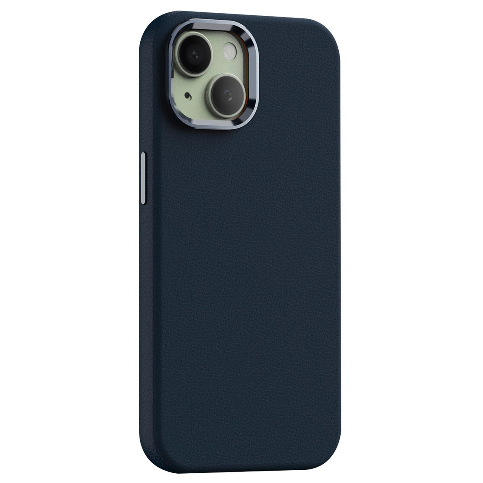 For iPhone 14 Case Compatible with Magsafe PU Leather Back Cover with Metal Lens Frame Dark Blue
For iPhone 14 Case Compatible with Magsafe PU Leather Back Cover with Metal Lens Frame Dark Blue