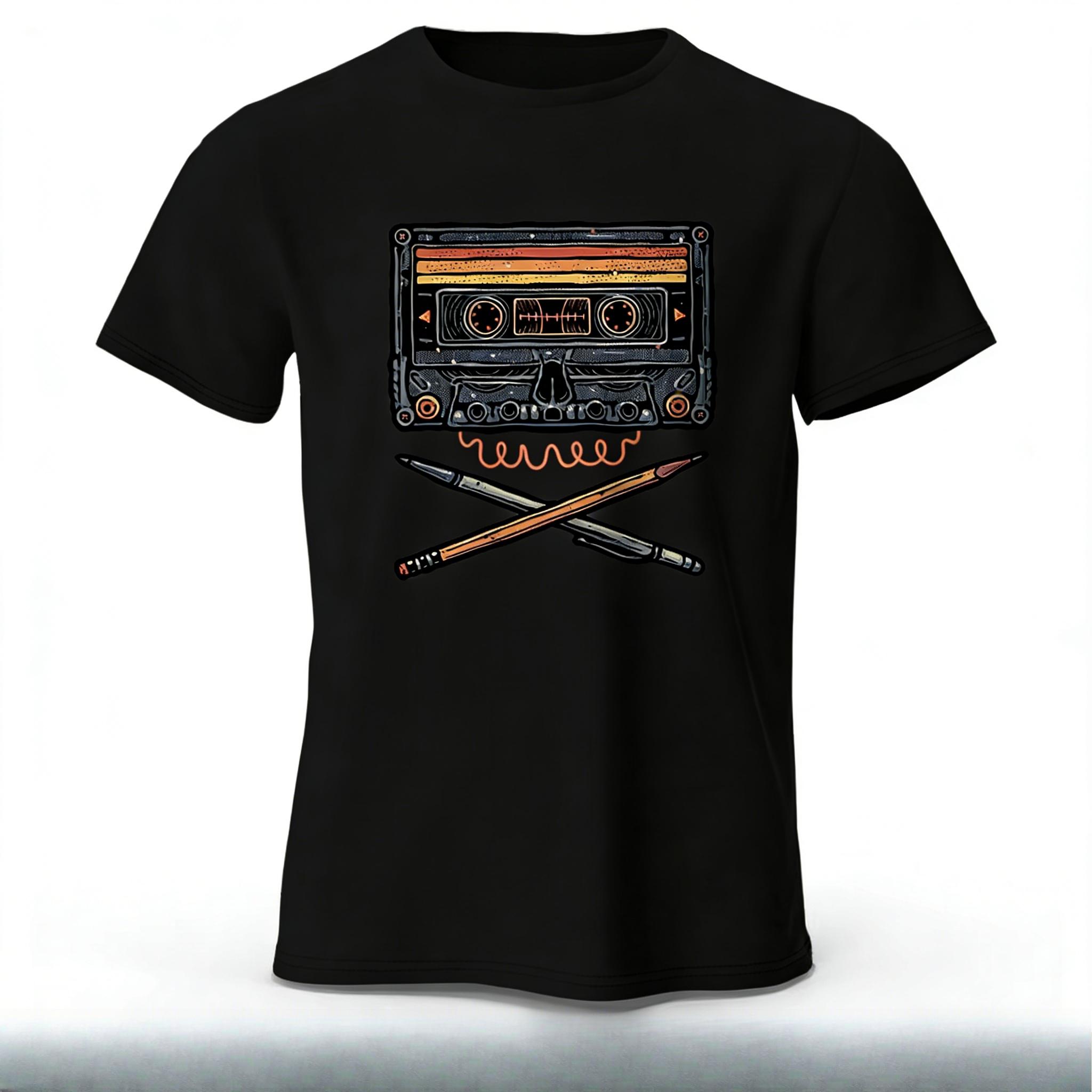 Retro Tape Pens Nostalgic Printed Mens TShirt 100 Cotton Artistic Studio Graphic Tees for Women Tops Tees Streetwear 4XL
Retro Tape Pens Nostalgic Printed Mens TShirt 100 Cotton Artistic Studio Graphic Tees for Women Tops Tees Streetwear 4XL