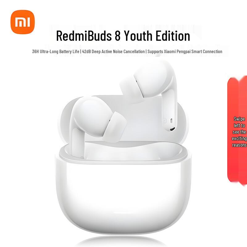 Xiaomi Redmi Buds 8 Lite Wireless ANC Earbuds
Xiaomi Redmi Buds 8 Lite Wireless ANC Earbuds