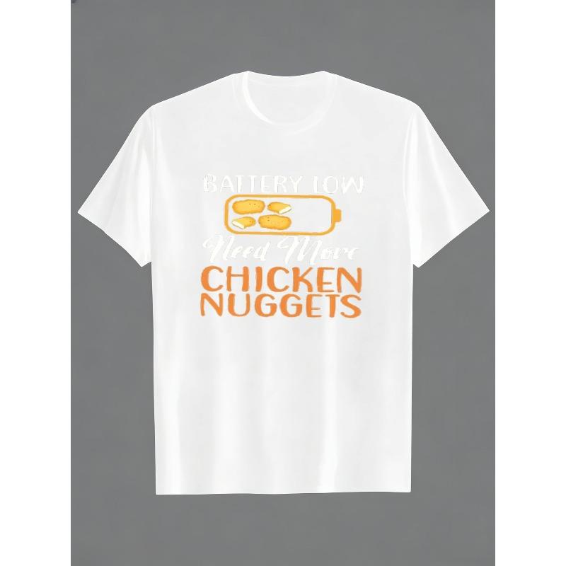 European sizes Low Battery Needs More Nuggets T-Shirt - Playful Design with Black Background and White Text 98cm белый
European sizes Low Battery Needs More Nuggets T-Shirt - Playful Design with Black Background and White Text 98cm белый